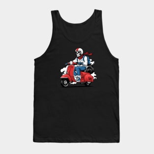 Scooter never dies red Tank Top